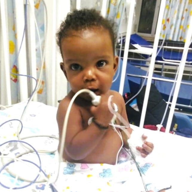 young child in Uganda
